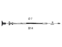 B14 ENGINE CONTR. CABLE (07 ) 2.14M