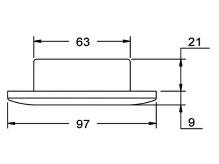 Forsænket downlight LED