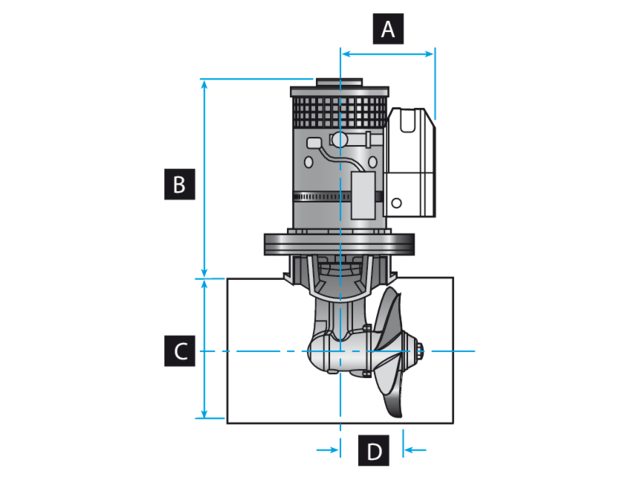 Lewmar bovpropel TT185 6.0KW 24V GEN2