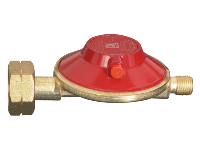 Universel gastrykregulator med trykaflastningssikkerhed 30Bar