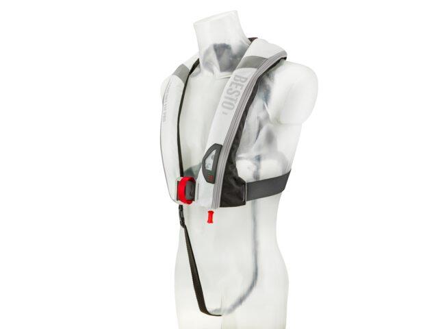 Besto Comfortfit PRO 300N, Auto/Harness, Hvid/Sort