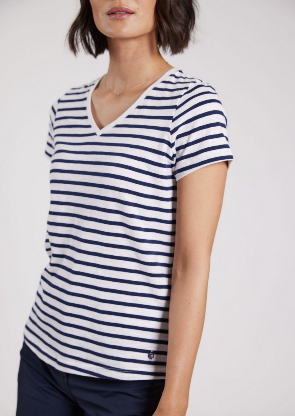 Classic Tee marine T-Shirt - Flere str!