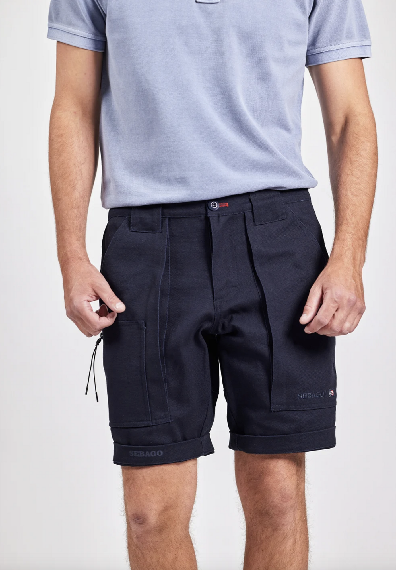 Deck Shorts Old SEBAGO Khaki eller Navy - Flere str!