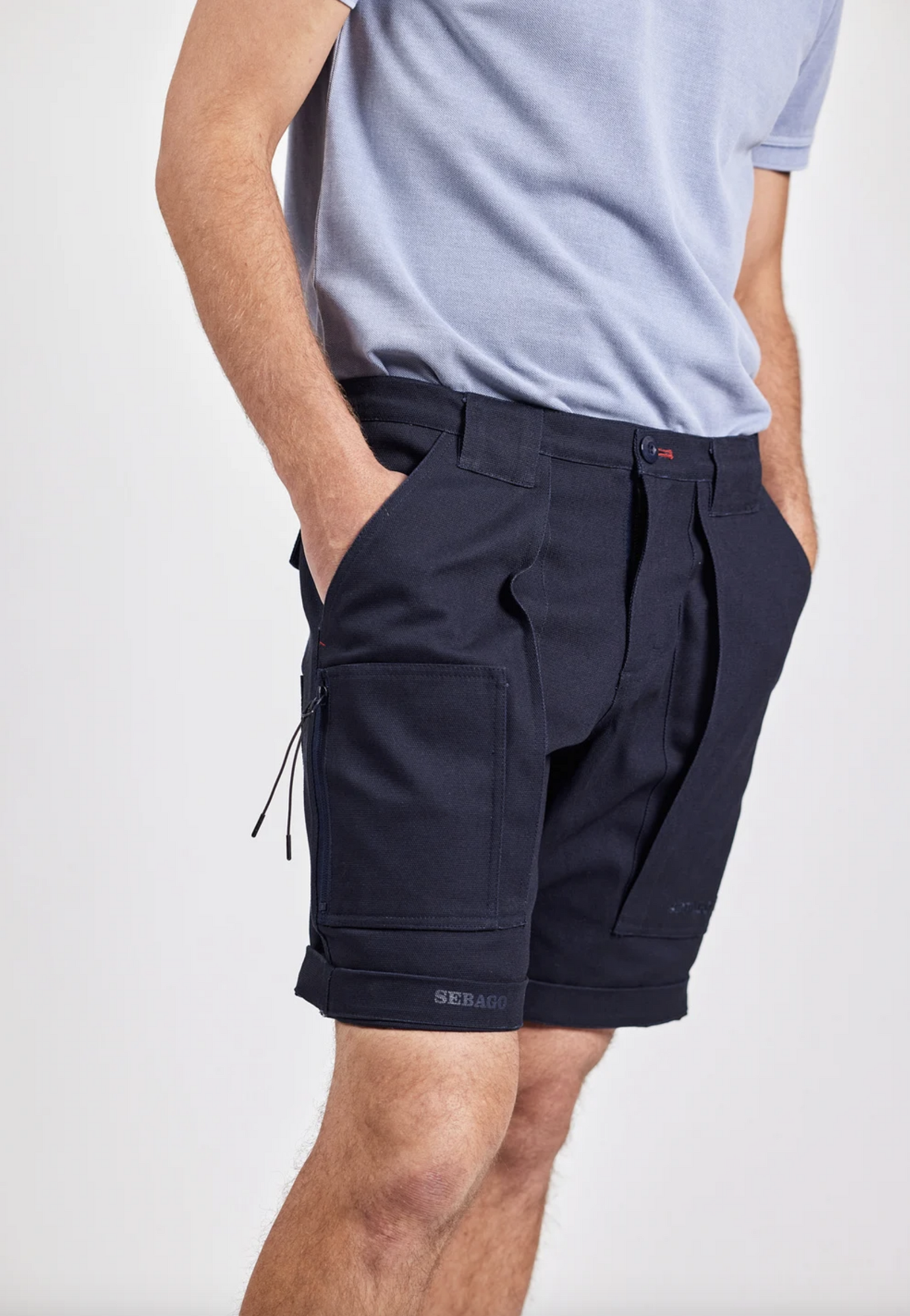Deck Shorts Old SEBAGO Khaki eller Navy - Flere str!