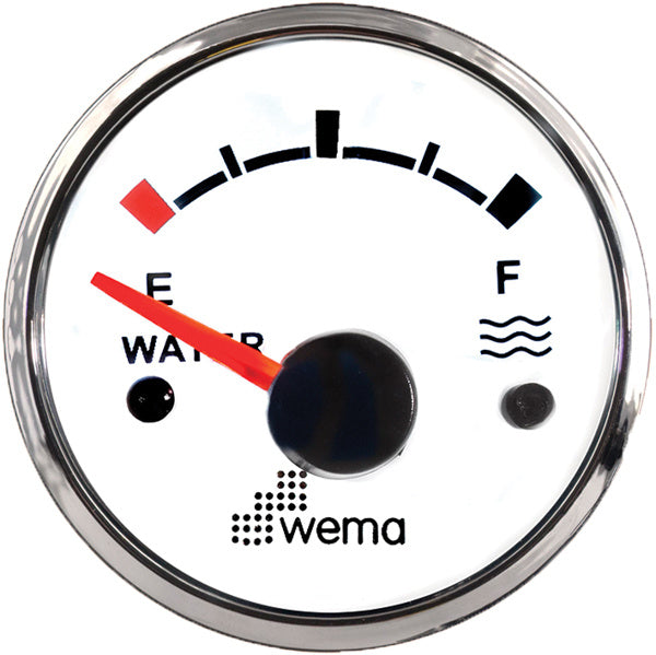 Wema NMEA2000 Silverline vand instrument