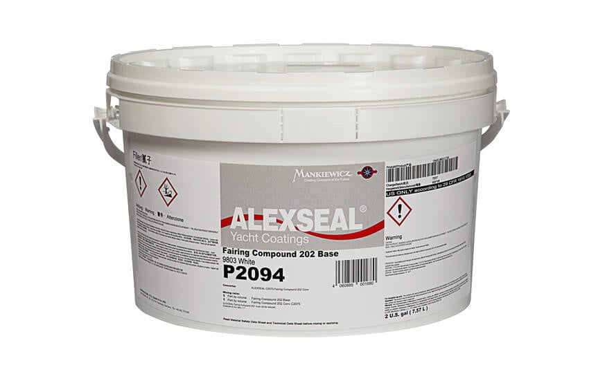 Alexseal Fairing Compound 202 hvid base