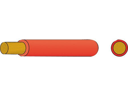 Oceanflex Batterikabel isoleret 16 mm² rød 10m