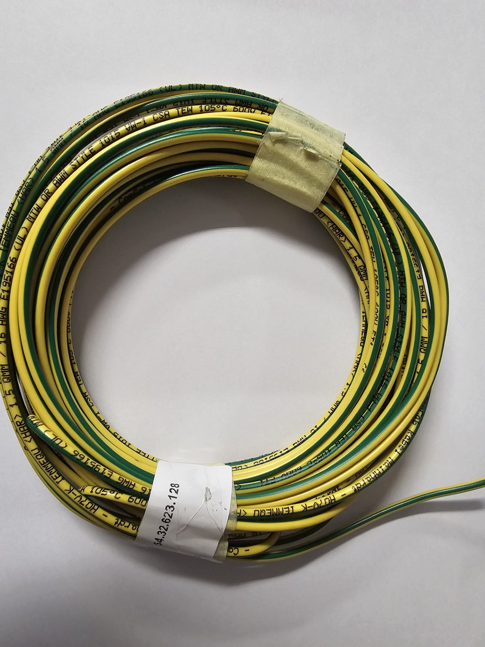Ledning i gul/grøn 1,5
