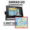 SIMRAD GO 7" 9" 12" u/Transducer inkl.Kort
