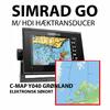 SIMRAD GO 7" 9" m/ HDI hæktransducer