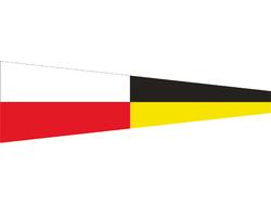 Signal flag Nr. 9 25 x 88 cm