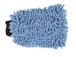 Vaskehandske med mikrofiber børster