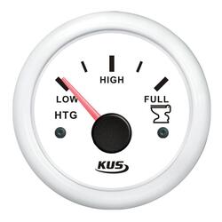 Kus-Tankzähler-Abfall, weiß 0-190 hm, 12/24 V