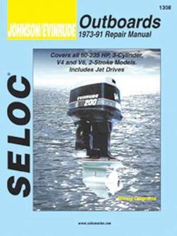Reparationsmanual for Påhængsmotor JOHNSON / EVINRUDE 1973-1991