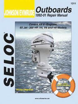 Reparaturhandbuch für Außenbordmotor JOHNSON / EVINRUDE 1992-2001