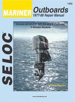 Reparationsmanual for Påhængsmotor MARINER 1977-1989