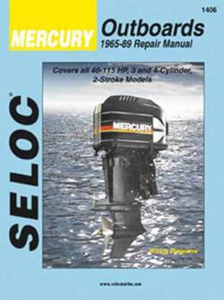Reparationsmanual for Påhængsmotor MERCURY 1965-1989