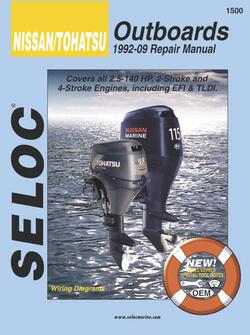 Reparationsmanual for Påhængsmotor NISSAN / OHATSU 1992-2013