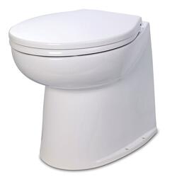 Deluxe flush toilet 12-24V 17" - Saltvand eller ferskvand