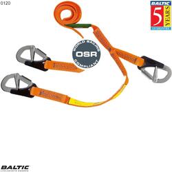 Rettungsleine 3 Haken BALTIC 0120 orange