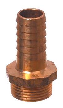 Schlauchverbinder 1 1/2&quot;x45mm Bronze