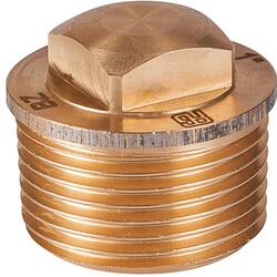 Stecker extern geben 1/4&quot; Bronze