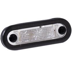 Hella LED-Einbauleuchte. 10–33 V, 0,5 W, 79 x 22 mm, weißes Licht