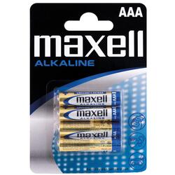 Maxell Alkaline AAA / LR 03 batterier - 4 stk.