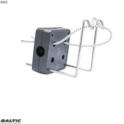 Hufeisen-Pushpit-Halter BALTIC 8902 Silber