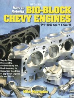 Reparationsbog på Engelsk til Chevrolet Chev big block Mk V och VI 454/502 1991-00