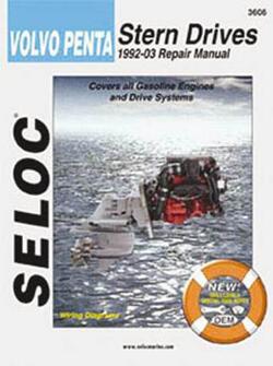 Reparationsmanual for indbordsmotor Volvo Penta 1992-2002