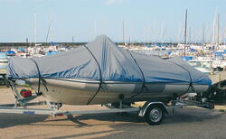Formsyet bådcover presennings til Jetski og mindre både.