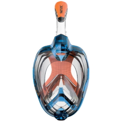 Seac fullface dykkermaske blå / orange