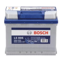 Bosch L5 Dual batteri 12 Volt - Flere Amp str!