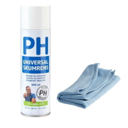 PH UNIVERSAL skumrens 500ml med microfiber klud