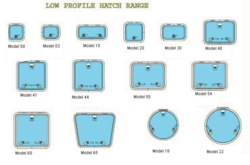 Low-Profile-Luken von Lewmar