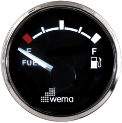 Wema NMEA2000 Silverline Kraftstoffinstrument