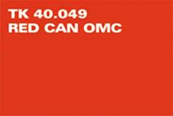 Motor maling til OMC Rød Can