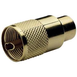 Glomex VHF-Stecker Pl259 vergoldet für 10-mm-Kabel (RG213)