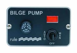 Regelpumpenpanel 24 V mit Schalter und Anzeige