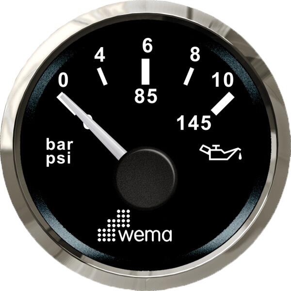 Kaufen Wema NMEA2000 Silverline Öldruckmessgerät 10 bar - Angebot