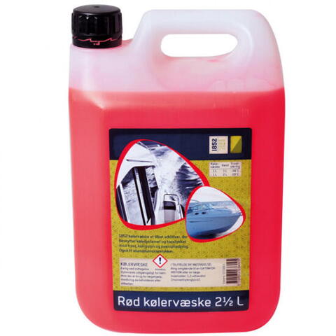 Rotes Kühlmittel G30 2,5 Liter