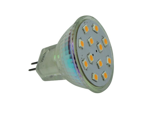 12 LED/SMD-Glühbirne MR11