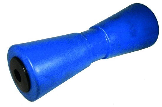 Blaue Kielrolle für Bootsanhänger 286 x 93 mm