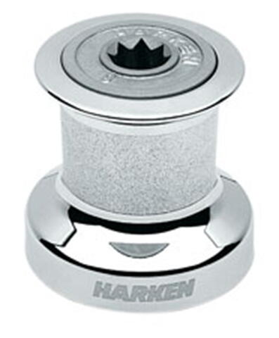 Harken Classic Plain-Top Schoßwinde aus Aluminium B6 Chrom