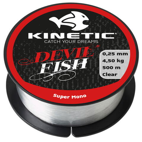 Kinetic Super Mono 0,25 mm 500 m 4,5 kg