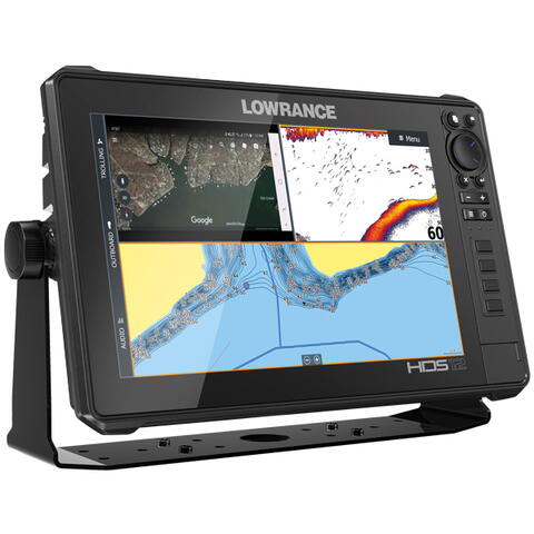 Lowrance HDS-12 LIVE mit 3-in-1-Wandler