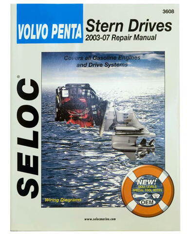 Reparaturhandbuch für Innenbordmotor Volvo Penta 2003 - 2012 Benzinmotor