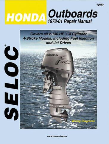 Reparaturhandbuch für Außenbordmotoren von HONDA, alle 1978–2001