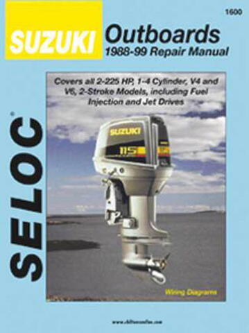 Reparationsmanual for Påhængsmotor SUZUKI 1988-2003